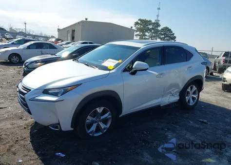 2017 Lexus Nx 300H z USA, uszkodzony, nr VIN JTJBJRBZ9H2073614